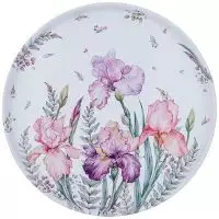 Поднос сервировочный 33*2,1см "Ирисы" 543673