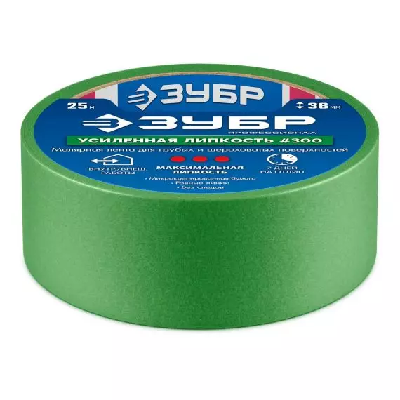 Лента малярная ЗУБР профессионал  12143-36