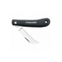 Нож FISKARS плоский садовый для прививок 125900