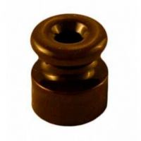 Изолятор для наружного монтажа керамика коричневый R1-551-02