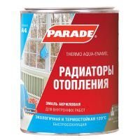 Эмаль для радиаторов PARADE A4 белая п/матовая 0,9л