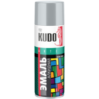Эмаль KUDO 520мл аэрозоль серая KU-1018