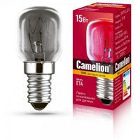Лампа для духовок накаливания Camelion Е14 15W прозрачная  46146