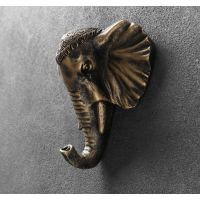 Крючок фигурный бронза "Слон" 4х12х13 см 4633197