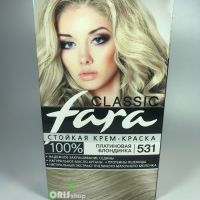 Краска для волос FARA №531 Платиновая блондинка