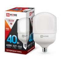 Лампа LED HP-PRO 40Вт 230В E27 4000К 3600Лм Инхоум  1095