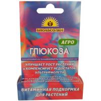 Глюкоза АГРО 5г подкормка дя растений витаминная БИОАБСОЛЮТ