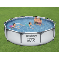 Бассейн каркасный Bestway 305*76 4678л  с насосом 397540