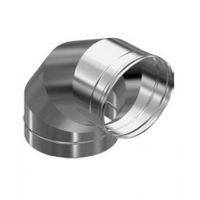 Колено нерж. 0,8мм 90º 180мм AISI