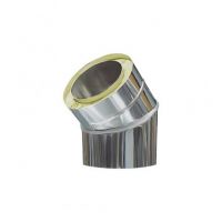 Сэндвич-колено нерж+нерж. (0,8мм) 45* д.150*220