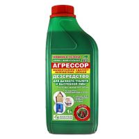 АГРЕССОР Дезодорирующее средство земляника 1,0л
