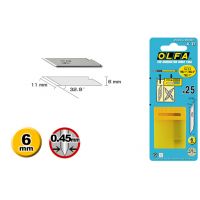 Лезвия OLFA перовые для AK-1 11*06*0,45мм OL-KB