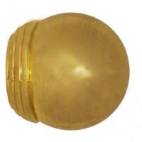 Наконечник DIY Шар золото глянец 2шт