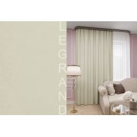 Портьера КАНВАС 150*260 бежевый