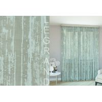 Тюль ДОЖДЬ 500*260 с утяжелителем мятный