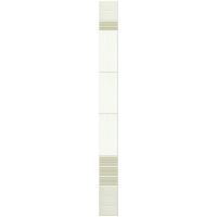 Панель ПВХ 2,7*0,25м Белая орхидея light (добор)