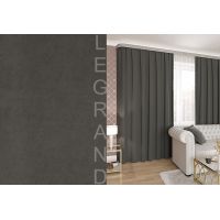 Портьера КАНВАС 150*260 темно-серый