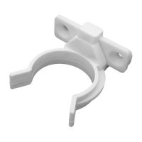 Клипса + подклипсник для опоры 90-120мм белая