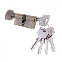 Механизм цилиндровый MSM NW70 AB (бронза) простой ключ-верт.