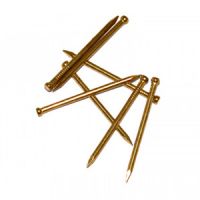 Гвозди финишные 1,2*20 (60шт) латунированные Профикреп  111971