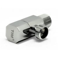 Кран угловой TIM п-п 1/2"х 1/2"с отражателем BL5822  135922