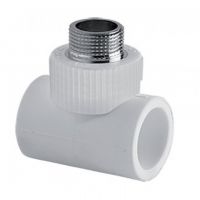 Тройник PPR комб. 32х1" НР TEBO бел.  030040510