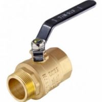 Кран шар  полнопрох. STRONG "м-п" рычаг 1 1/4 DE1209 135812