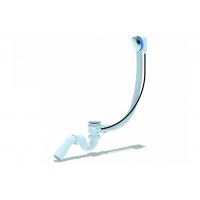 Сифон для ванны 1 1/2"х40 пер/тр 45° 40/50 ЕМ311 Ани Пласт  025-0045