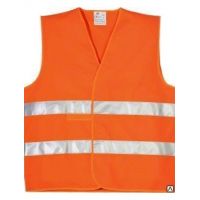 Жилет сигнальный-1 всесезонный ( оранж.)