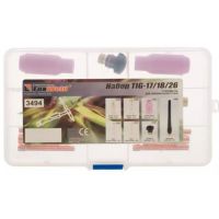 Набор комплектующих TIG17/18/26 10предметов  3494
