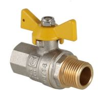 Кран шаровый газовый VALGAS 3/4" вн.-нар.бабочка  VT.278.N.05
