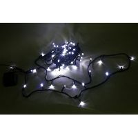 Гирлянда светод. А-001А WT 100LED10м зеленый провод с контроллером