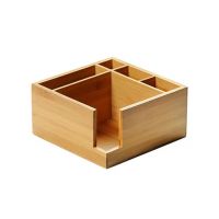 Подставка для стол. приборов 18*18*9 бамбук BRAVO 376