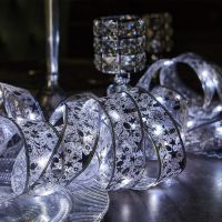 Гирлянда светодиод. Лента на батарейках 10м 100св. ULD-S1000-100/SCB/3AA WHITE IP20