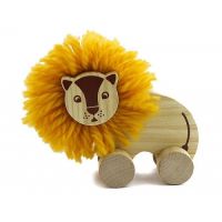 Мир деревянных игрушек Игрушка-каталка Помпон Лев