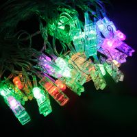 Гирлянда светод. А-241 5м с насадками Прищепка 5*2