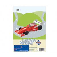 Загатовка из фанеры Гоночная машина д/выпиливания лобзиком  352/4S