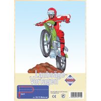 Загатовка из фанеры Мотоцикл д/выпиливания лобзиком  351/1S