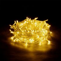 Эл.Гирлянда VEGAS "Бахрома" LED 64ламп. желтых 12нитей  55016