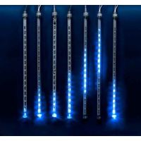 Эл.гирлянда "Занавес падающие звезды" 8 подвесов 2*0,5м ULD-E2405-240/DTK BLUE IP44 UL-00011123