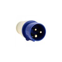 Вилка каб.эл. 013 16А 2Р+Е 220 IP44