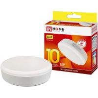 Лампа светодиодная LED-GX53-VC 10Вт 230В 3000К 800Лм In Home 0754