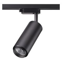370414 NT19 100 Свет-к Трековый черный GU10 50Вт IP20