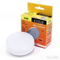 Лампа светодиодная Ecola GX53 LED 8,0W Tablet 220V 2800K 27x75   T5MW80ELC  44075