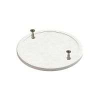 Крышка d=90 белая КР7072 08436