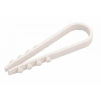 Дюбель-хомут PROconnect 11-18 белый, 10шт REXANT 07-4502-2-9