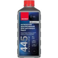 НЕОМИД 445 декоративный антисептик для наружных работ 1кг зеленый мох
