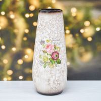Ваза для цветов 30см, фарфор   062940