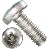 Винт полусф. DIN 7985 4*16 А2 нерж.