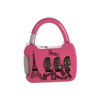 Замок навесной MSM FH2 розовый  г189